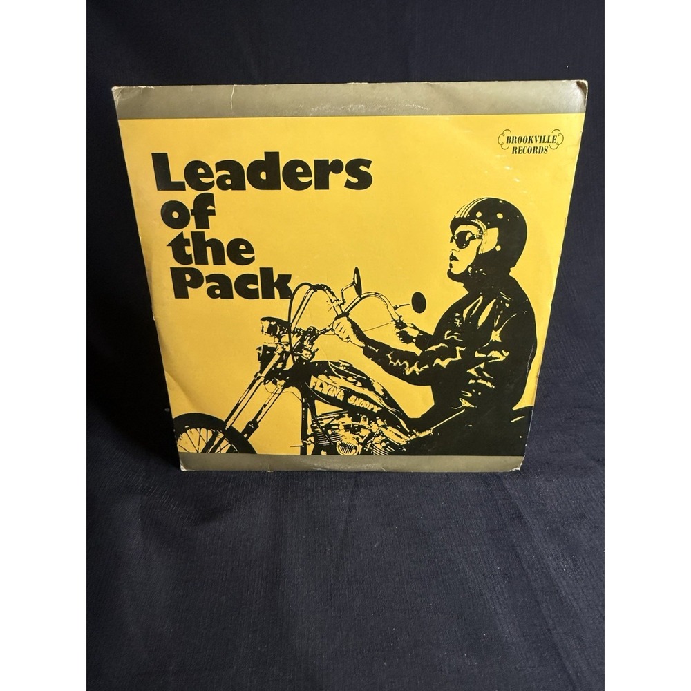 Leaders of the Pack Various Artists 3LP Vinyl Rock 1975 Brookville Records EX/VG